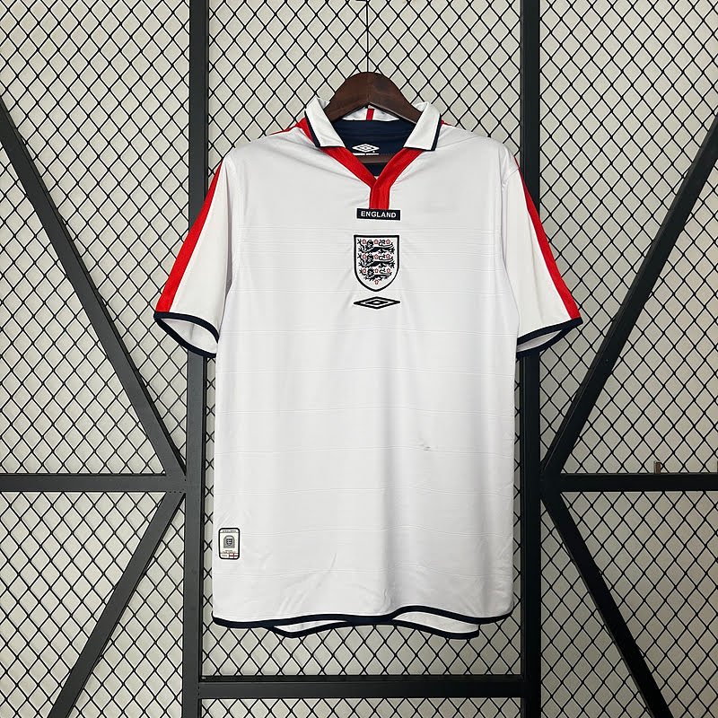 2004 Retro England away S-XXL