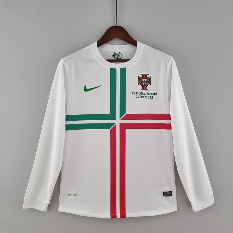 2012∕13 Retro Portugal long sleeve away S-XXL