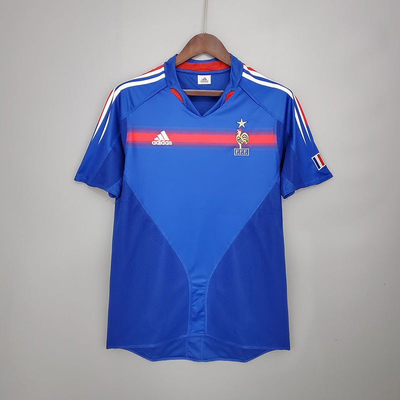 Retro 2004 France home S-2XL
