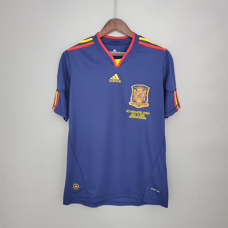 2010 retro Spain away size S-2XL