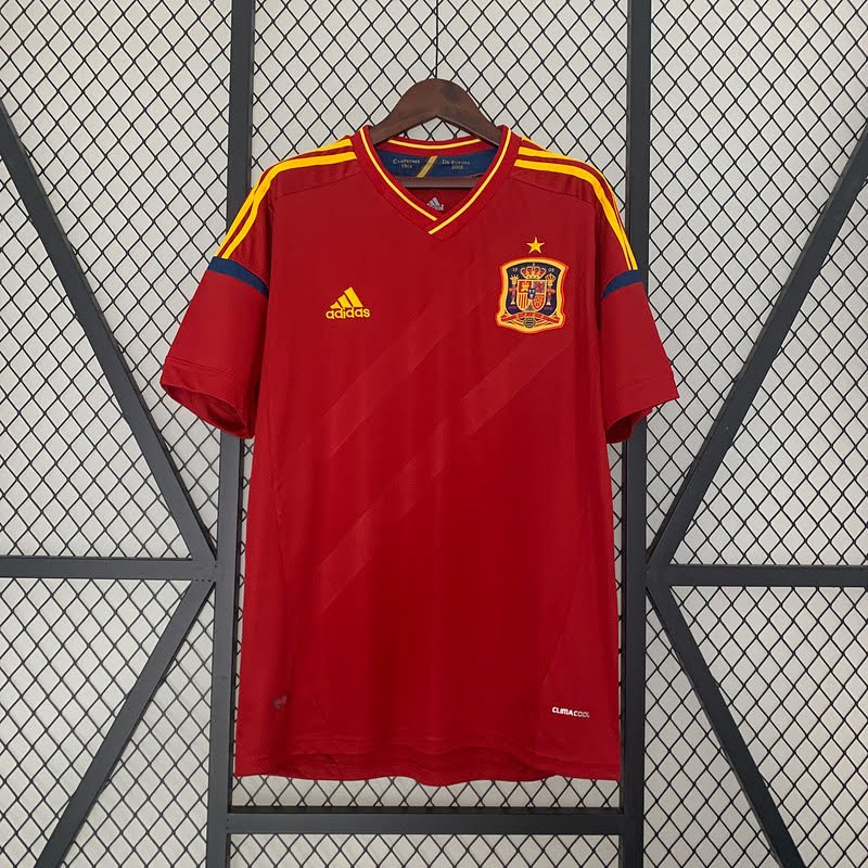 2012 retro Spain home size S-2XL1