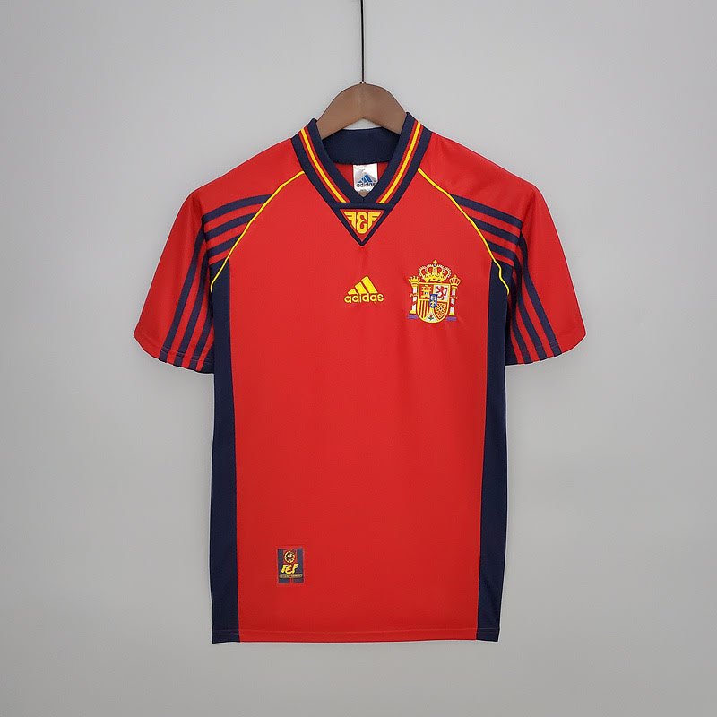 1998 retro Spain home size S-2XL