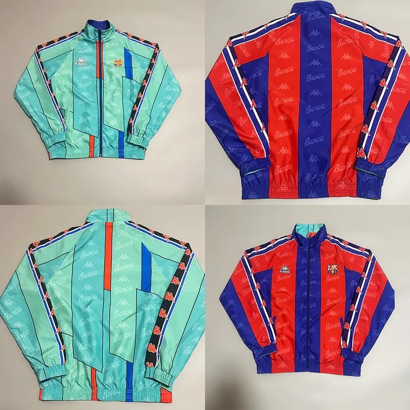 2425 Reversible Barcelona windbreaker S-XXL