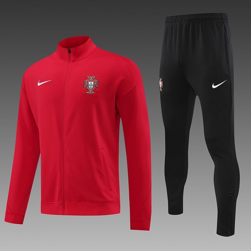 2425 LONG zipper Portugal red kit S-XXL