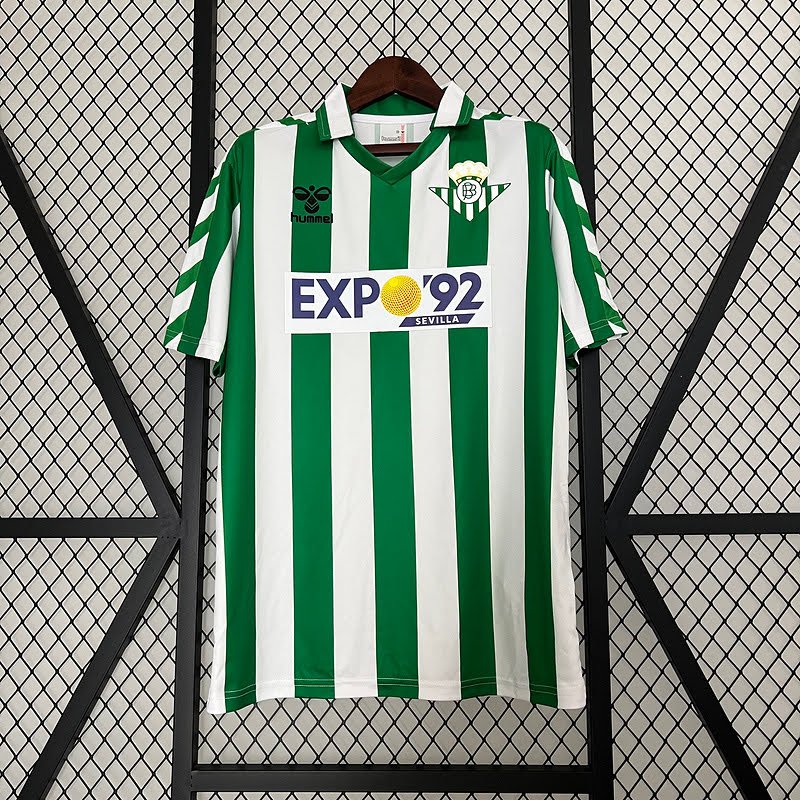 88/89 Real Betis home retro jersey S-2XL