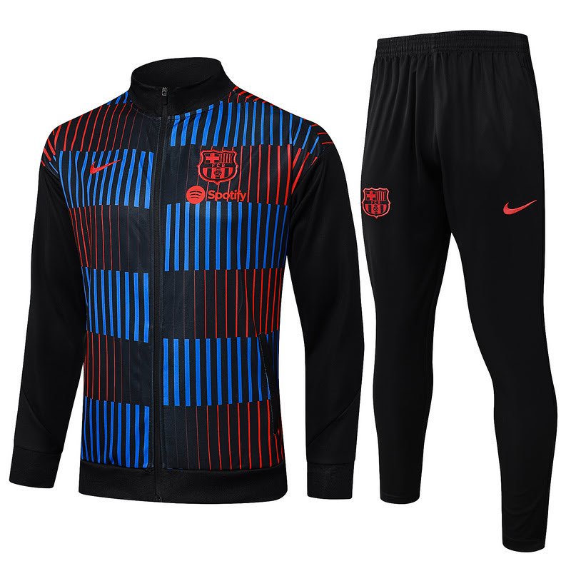 A827 2425 barcelona long zipper black kit S-XXL