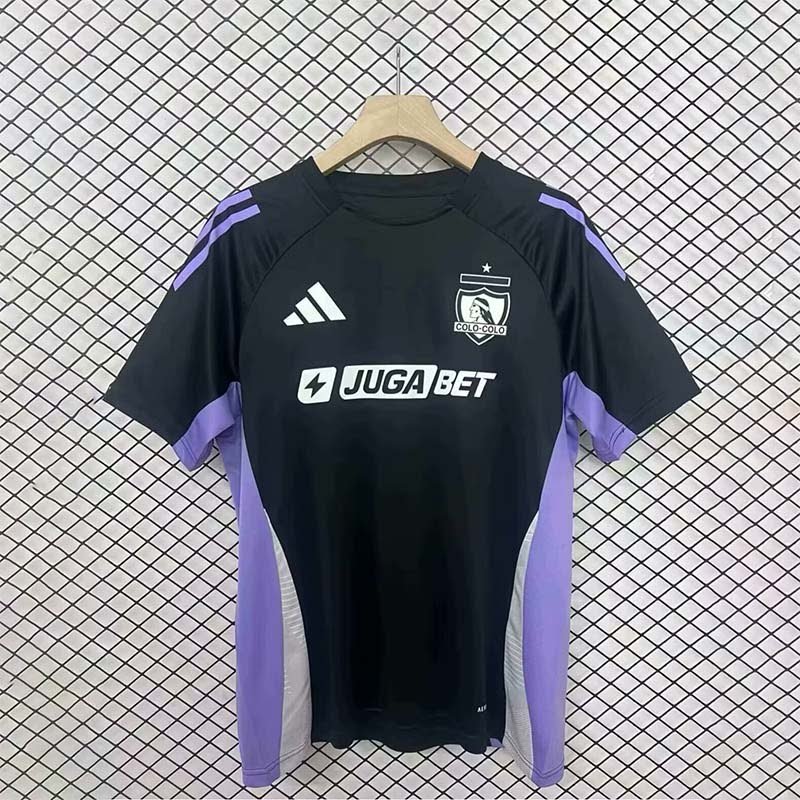 2526 colo colo Black trainning Jersey S-4XL