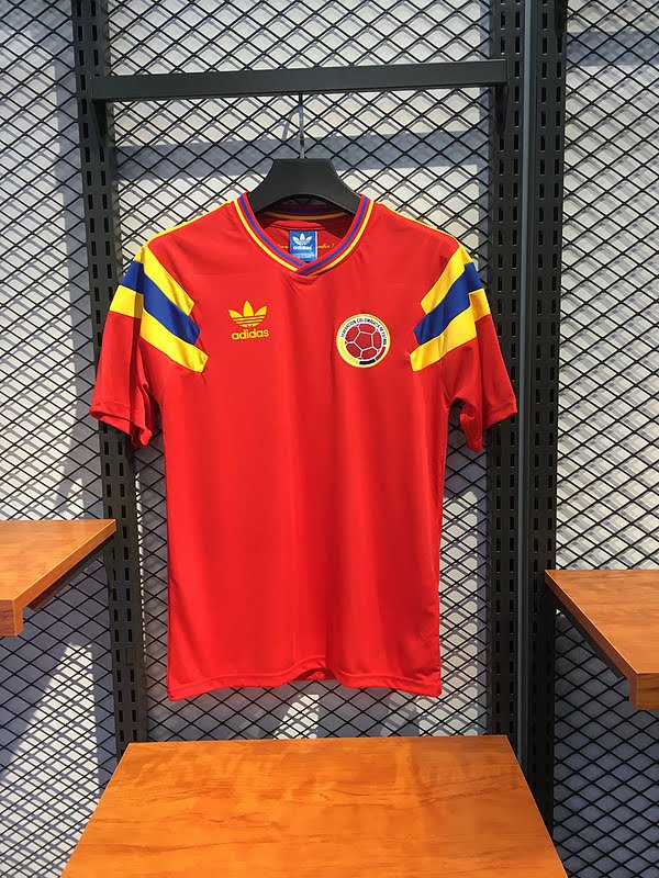 Colombia 1990 Away Jersey S-2XL
