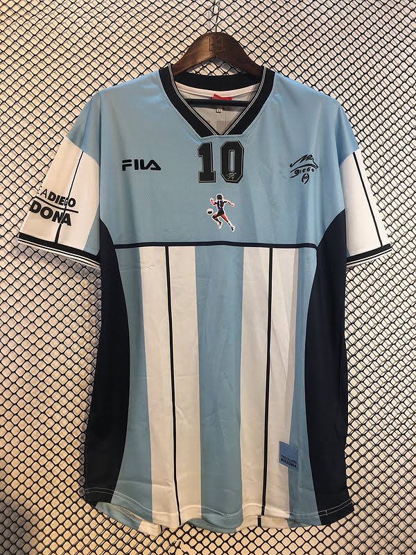 Retro 2001 Argentina Home Jersey S-XXL