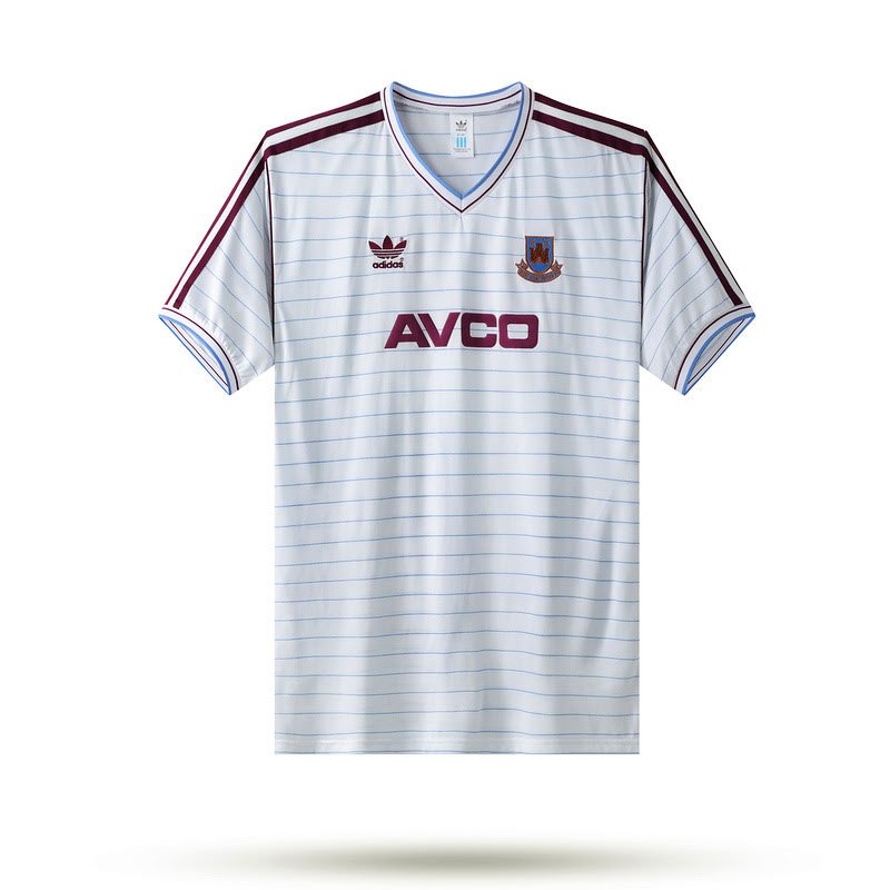 Retro 1986 West Ham United Away S-2XL