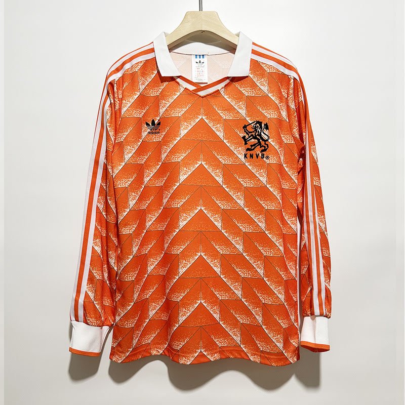1988 Retro Netherland Holland  Long home S-XXL