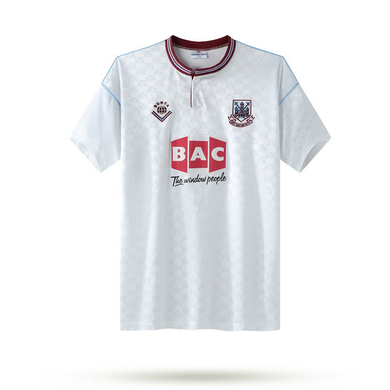 Retro 1989-90 West Ham United Away S-2XL