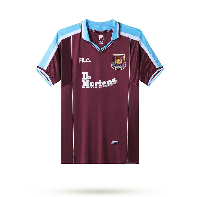 Retro 1999-01 West Ham United Home S-2XL