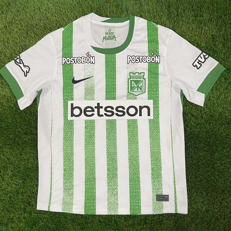 Atletico Nacional 2025/26 ALL Sponsor Home Jersey