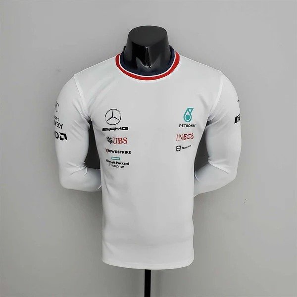 2023 F1 Mercedes White Garden Collar S-5XL