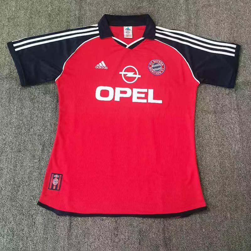 1999-2001 Retro Bayern Red S-XXL