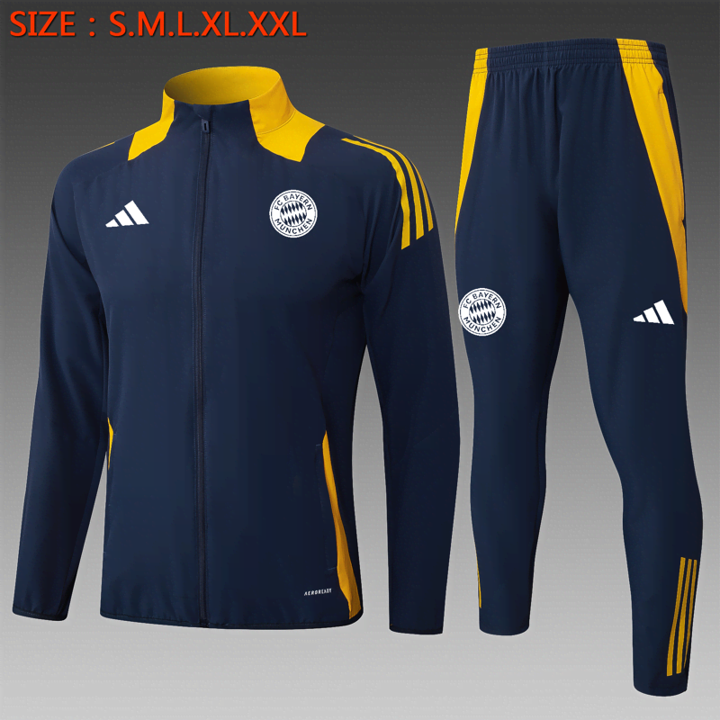 A864 2425 Bayern long zipper sapphire kit S-XXL