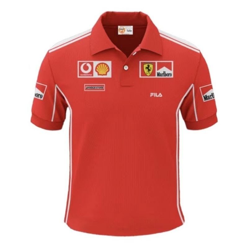 F1 Ferrari  Team Polo S-4XL