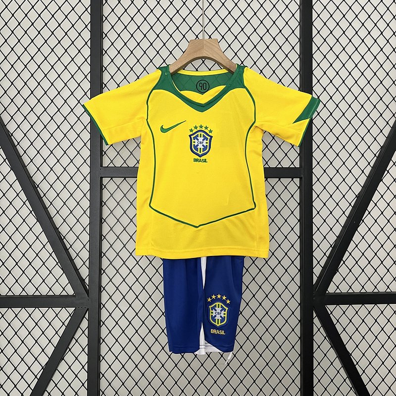 Retro Kids-2004 Brazil Home SIZE 16-28