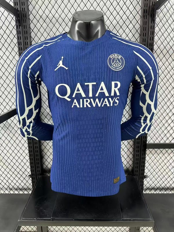 2526 PSG Fourth Away player version Long sleeves S-2XL