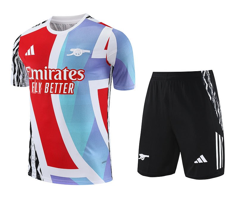 D1278 2526 Arsenal mix color training kit S-XXL