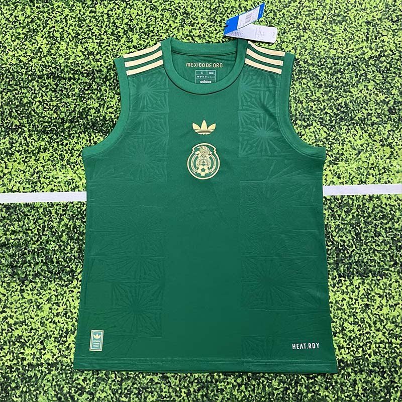 25/26 Mexico Green Vest Special S-2XL