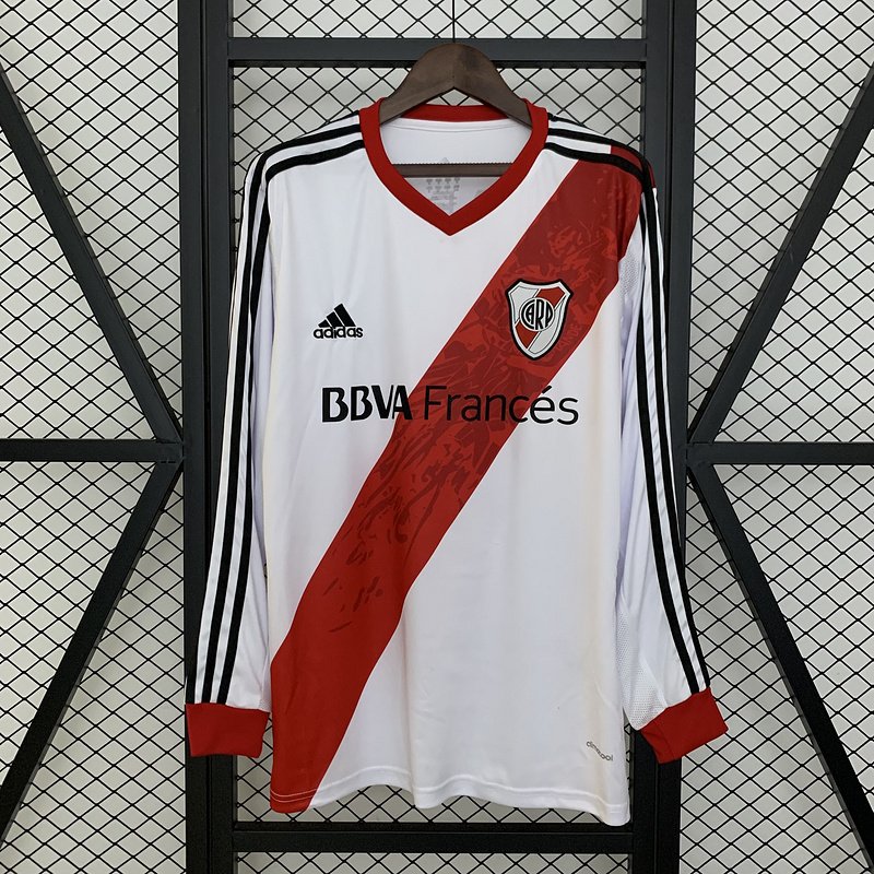 13/14 River plate retro home white Long Sleeves S-XXL