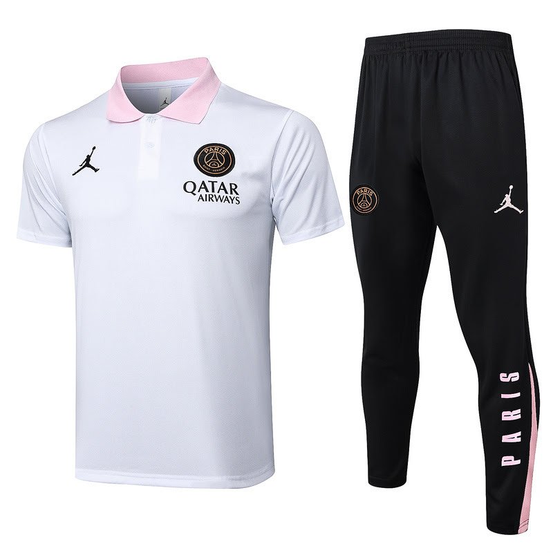 C1140 2425 Polo PSG white kit S-XXL
