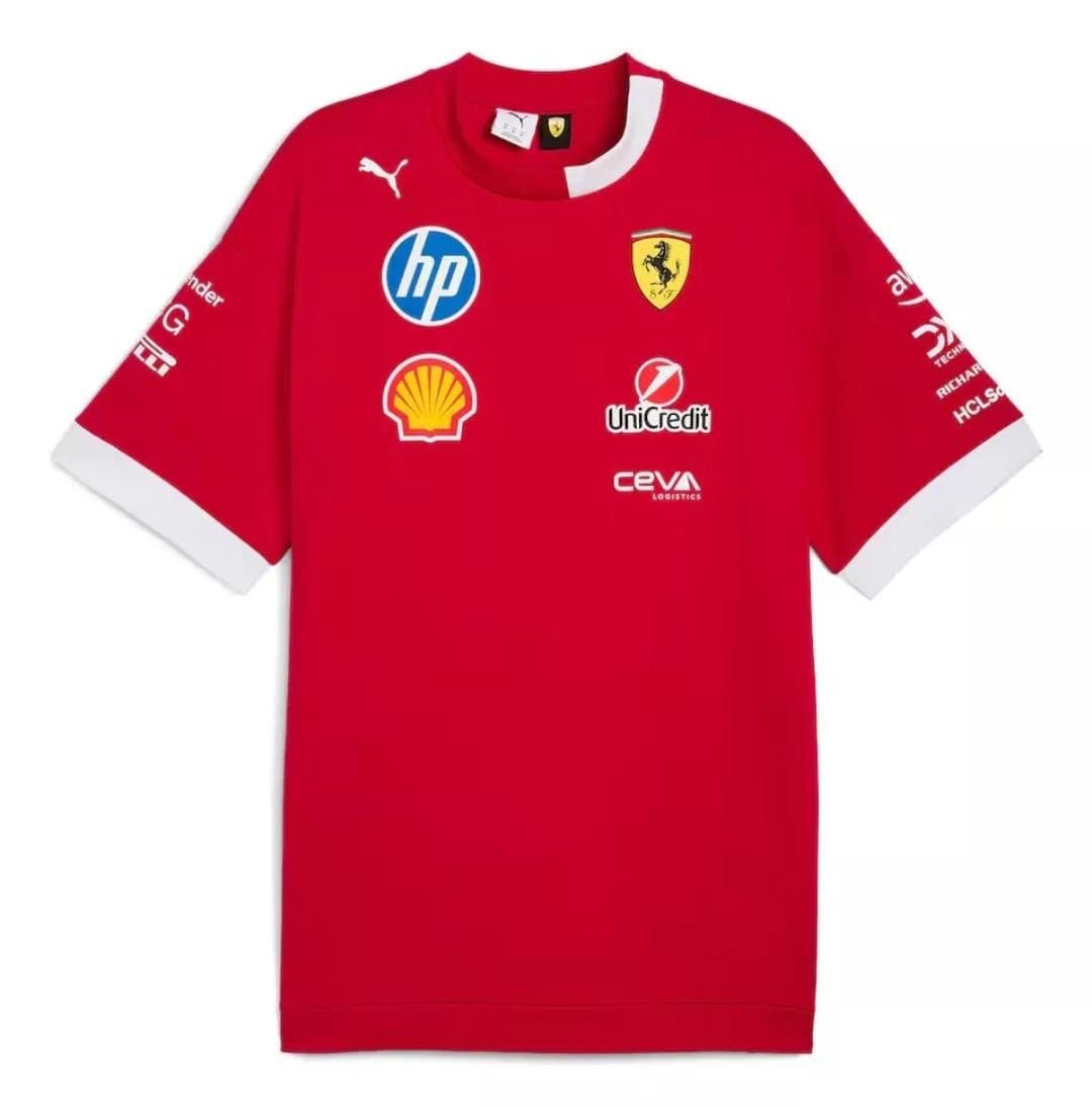 2025 F1 Ferrari  Team RED S-2XL