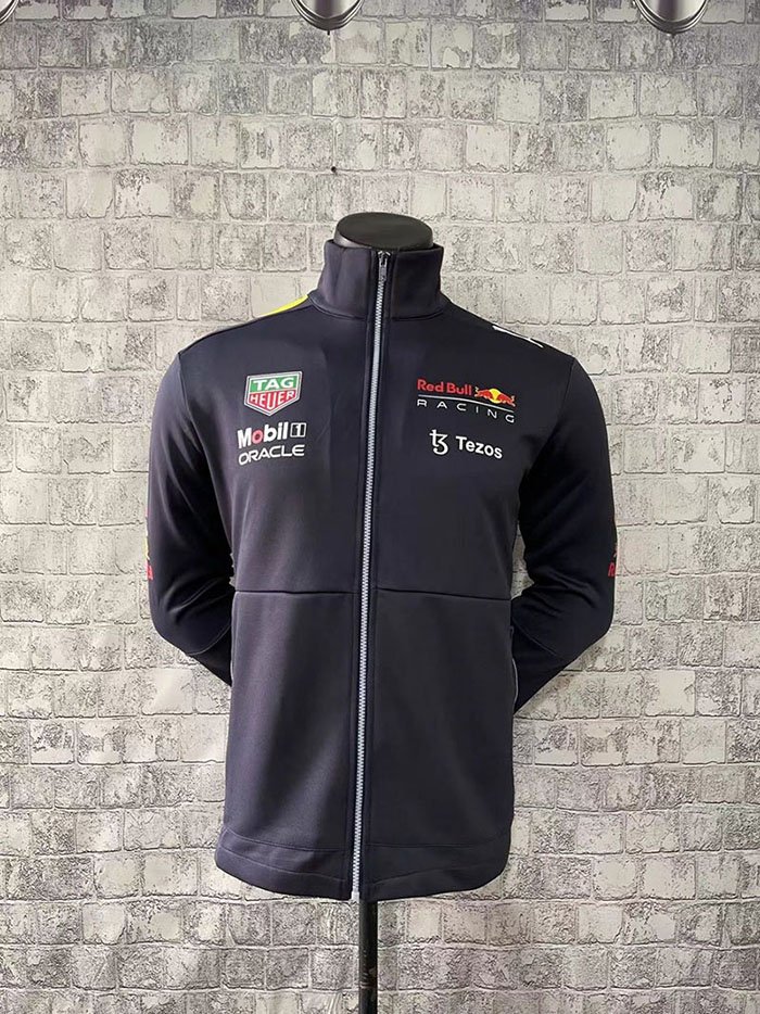 2023 F1 redbull long zipper windbreaker S-4XL