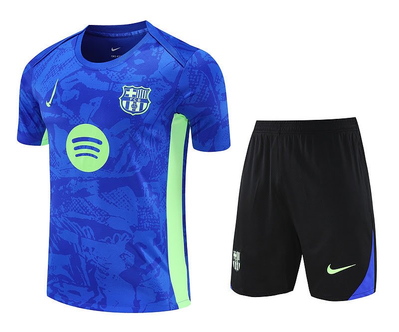 2526 Barcelona blue short kit S-2XL