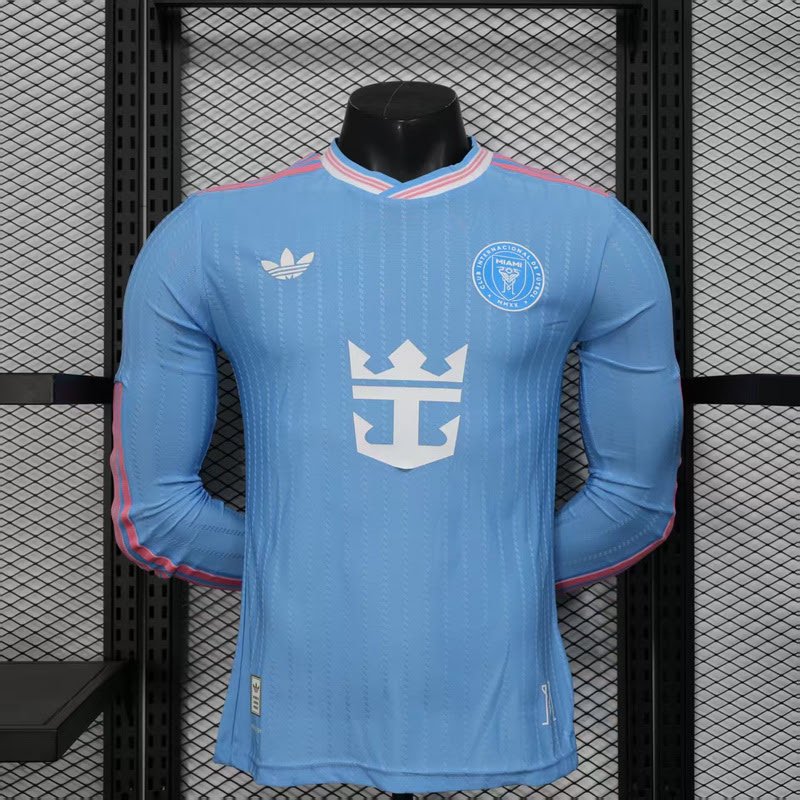 2526 Miami player Third away Long Sleeves S-XXL
