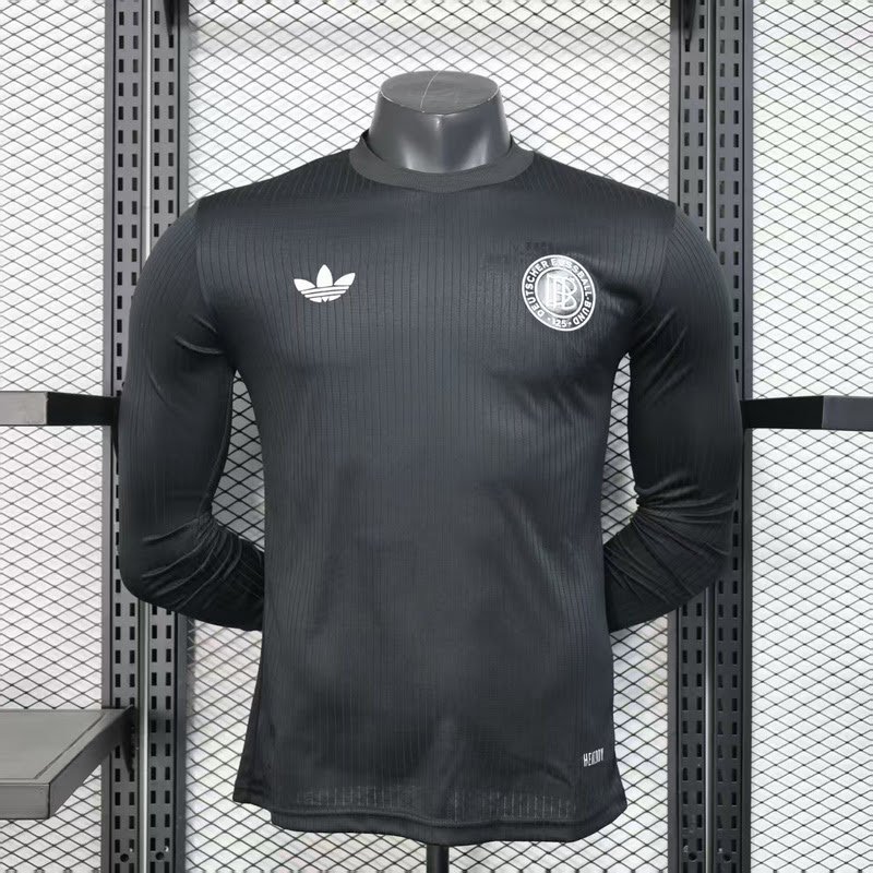 2526 Germany 125th anniversary Black Player Long sleeves S-2XL