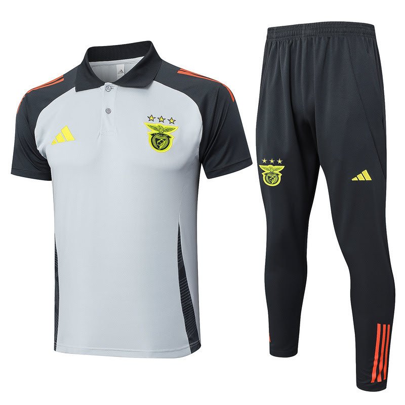 C1158 Benfica Grey POLO suit S-XXL
