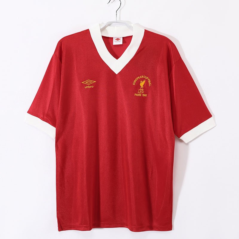 Retro 80-81 Liverpool home S-2XL