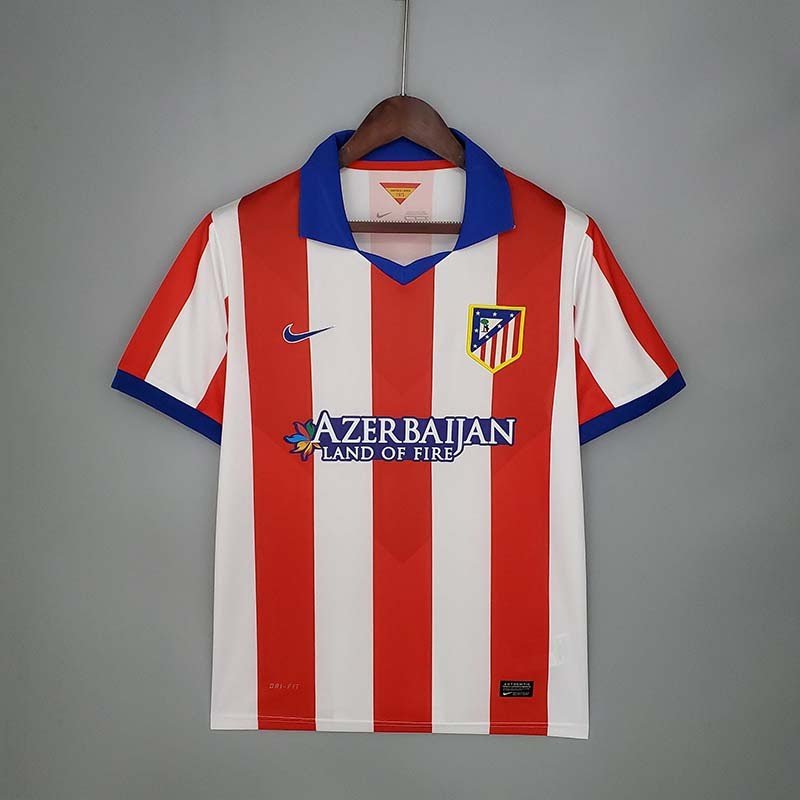 Camisa Retr&ocirc; Atl&eacute;tico de Madrid 2014/15 Home