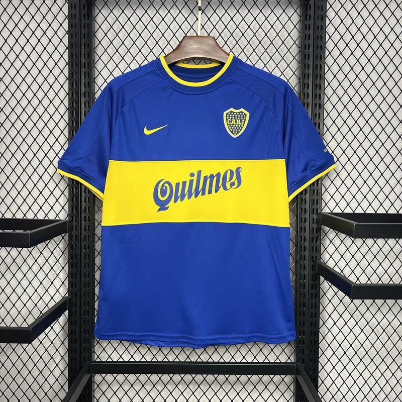 Retro 1999∕01 Boca Juniors Home Jersey S-XXL