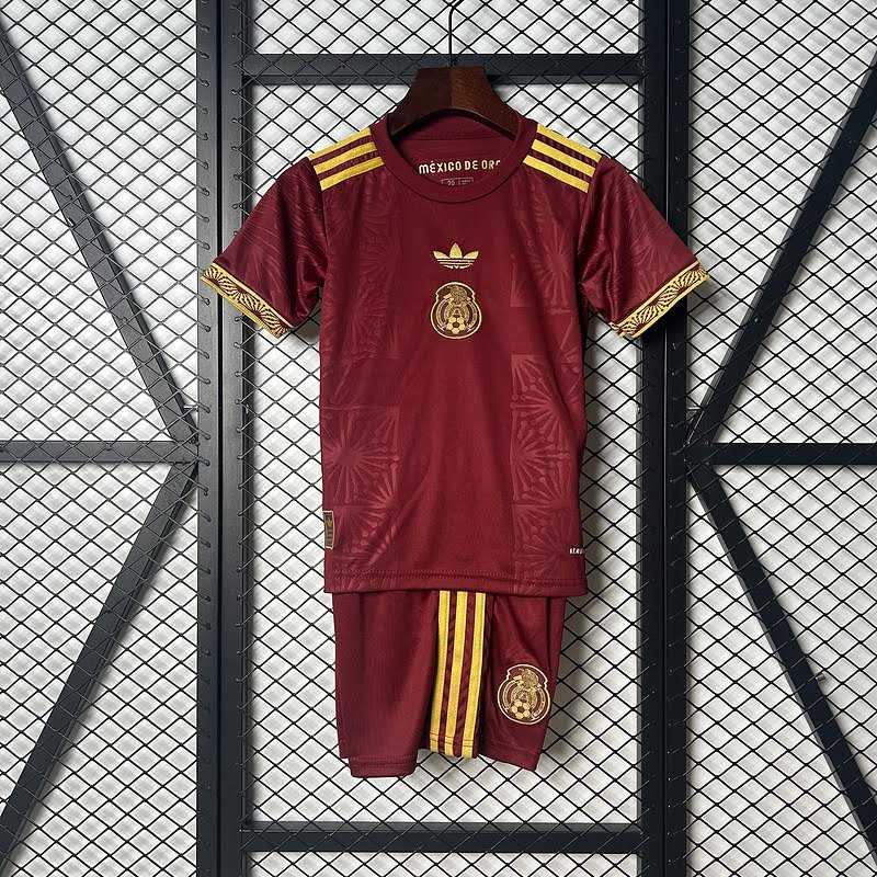 2025  kids Mexico Special Edition  red size︰ 16-28