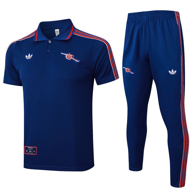 C2507# 2526 Polo Arsenal blue kit S-XXL