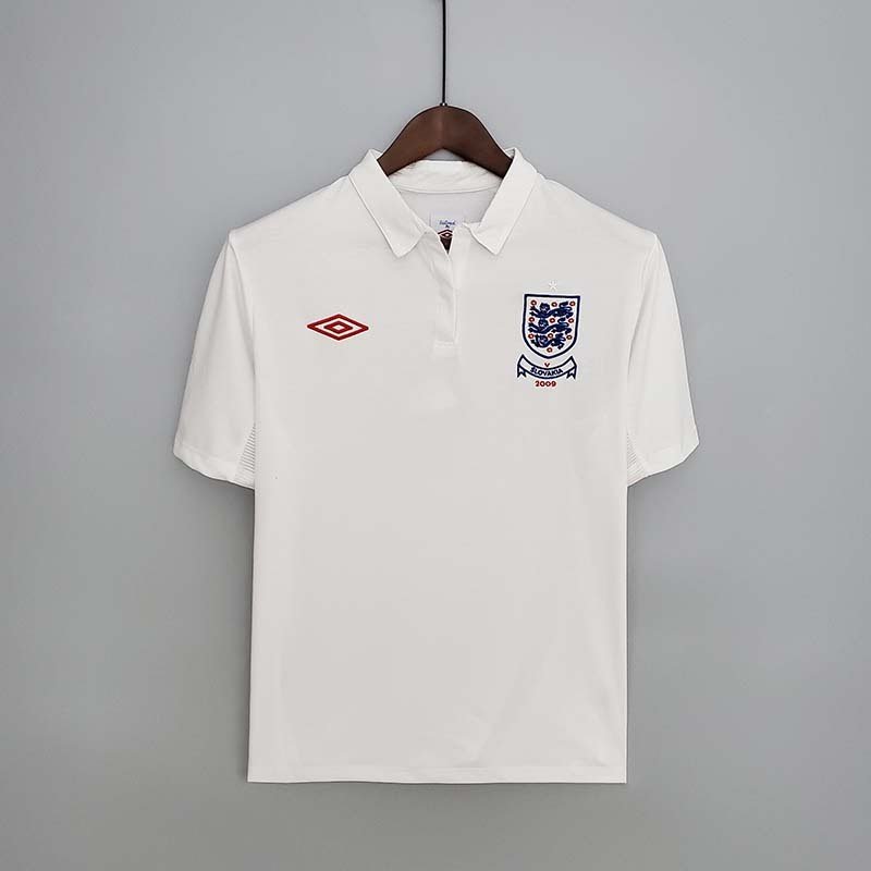 2009-2010 Retro England Home S-2XL