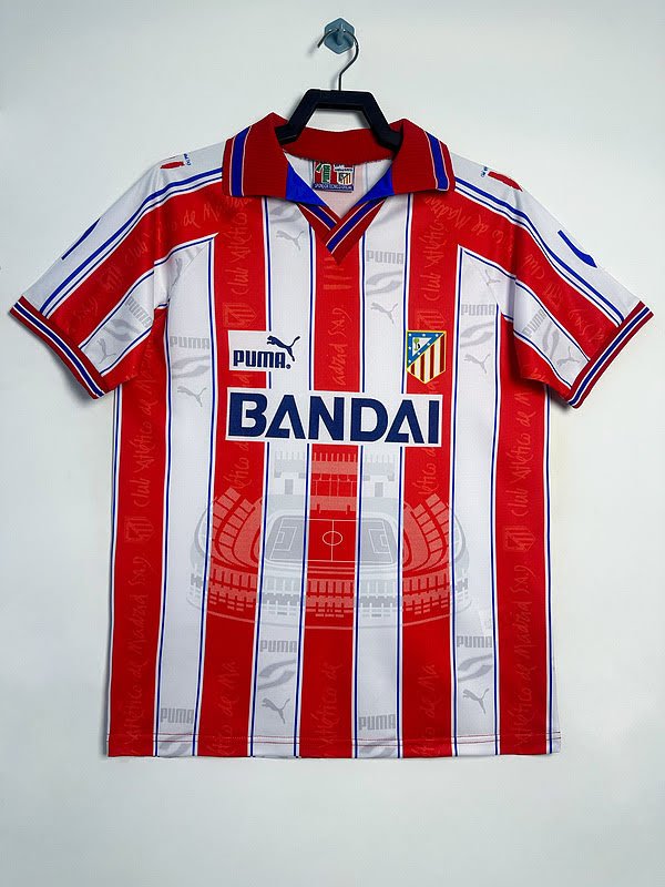 9697 ATLETICO MADRID RETRO Home S-2XL