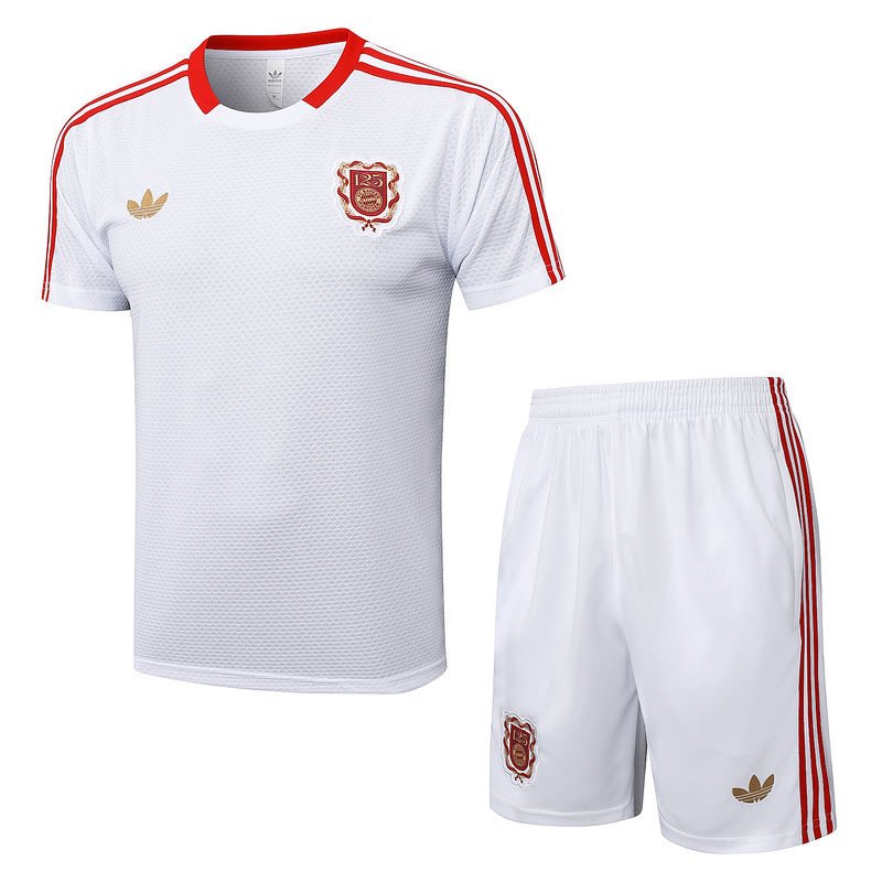 D2537 2526 Bayern white taining suit S-XXL