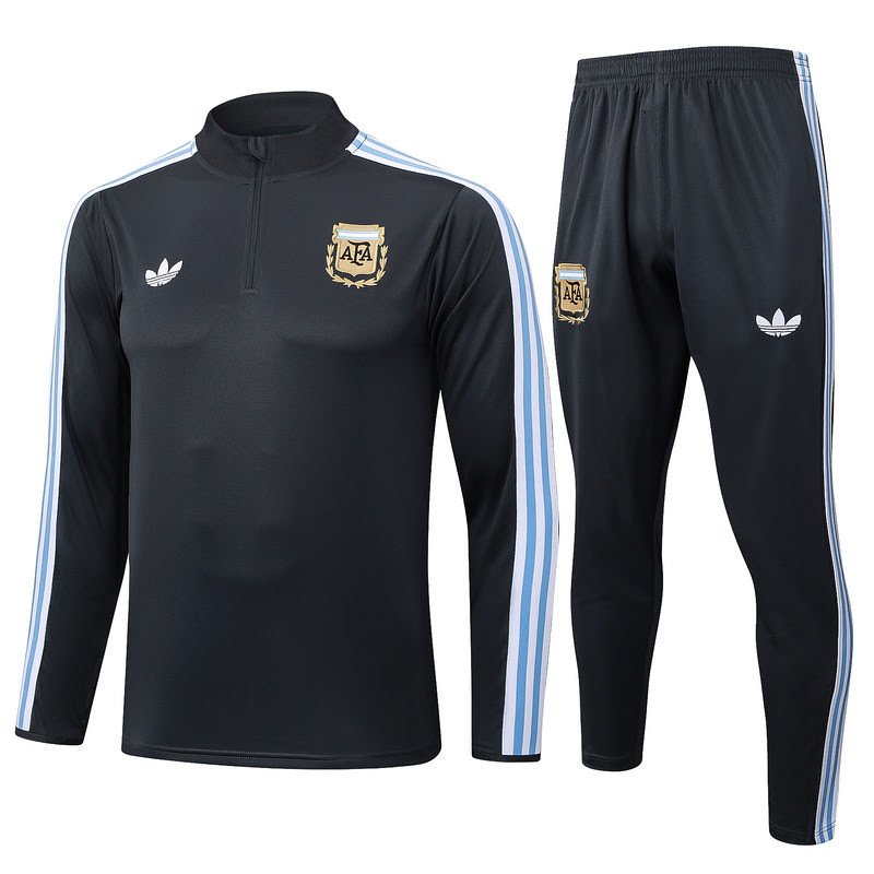 B2529 2526 Argentina half zipper training kit S-XXL