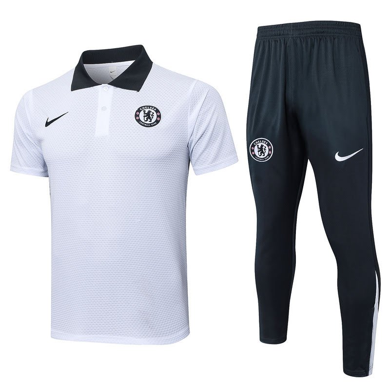 C2521 2526 Polo Chelsea white kit S-XXL