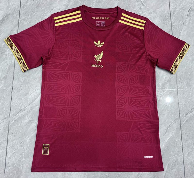 25/26 Mexico Gold red Special S-4XL