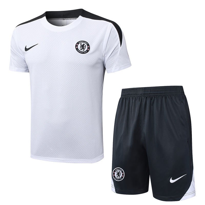D2574 2526 Chelsea WHITE training kit S-XXL