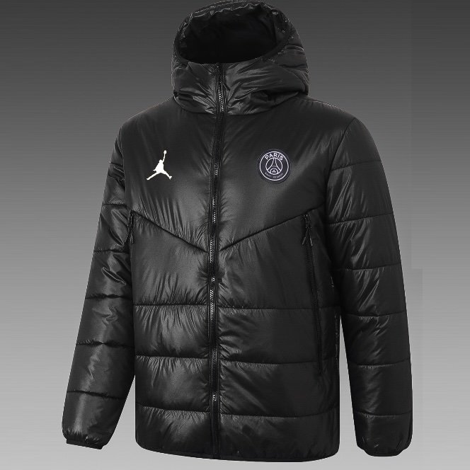 PSG black cotton jacket S-2XL