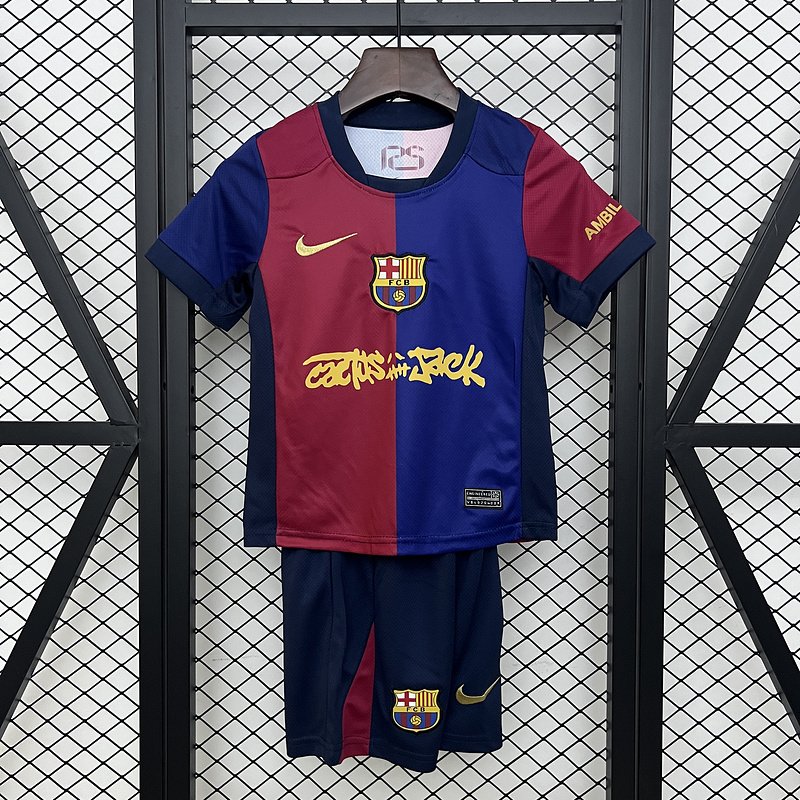 25∕26 kids Barcelona home size︰ 16-28