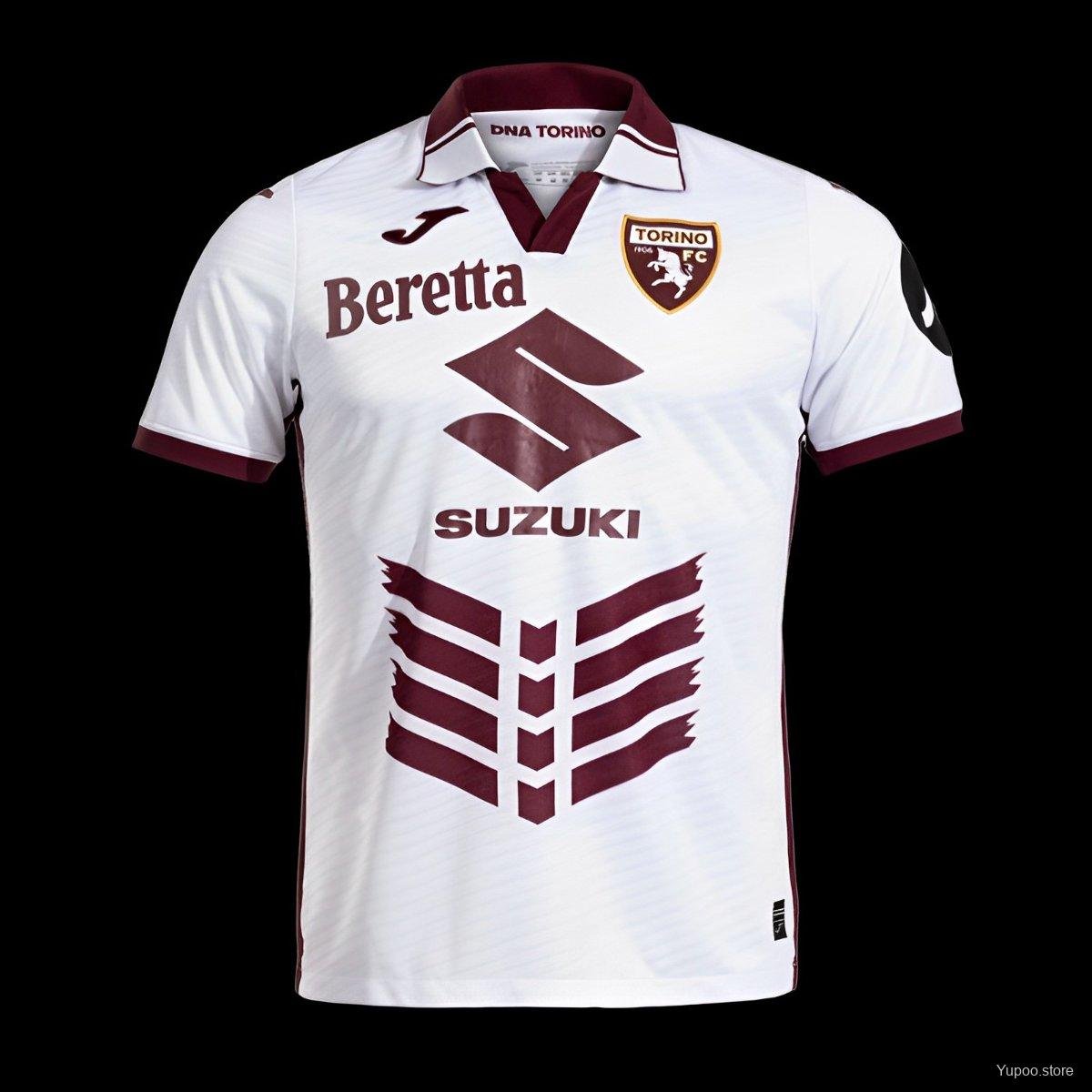 24/25 Torino Away White Jersey S-2XL