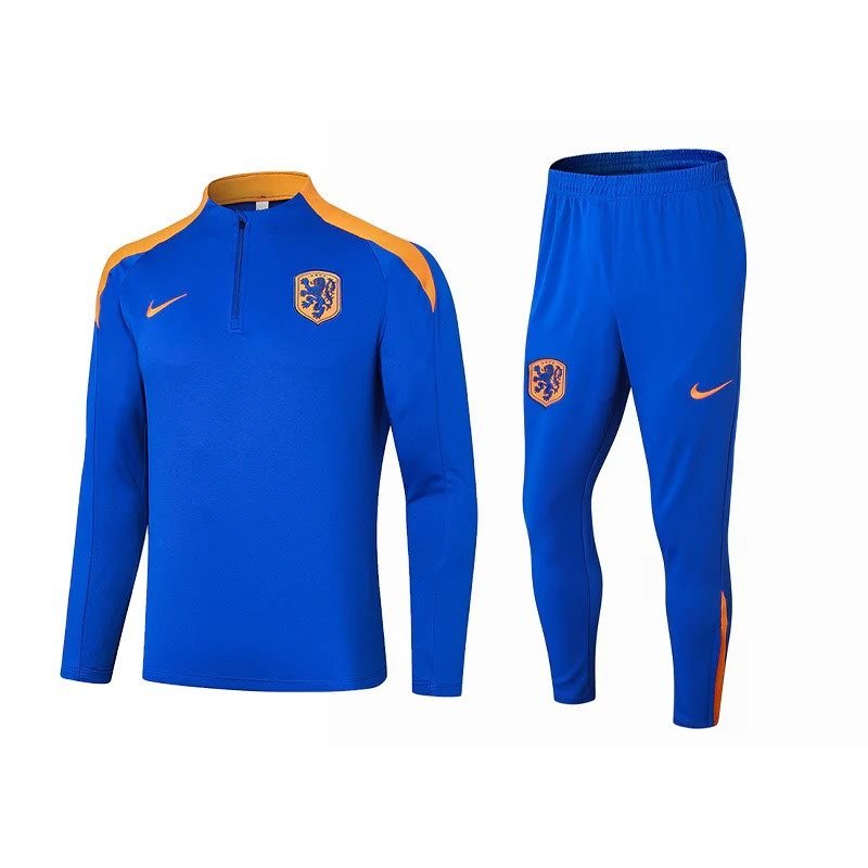 2425 Netherland blue  training suit player Size S-XXL